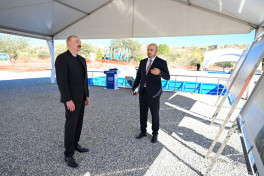 Foundation stone laid for second and third residential complexes in Jabrayil city