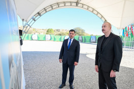 President Ilham Aliyev laid foundation stone for Jabrayil City Mosque