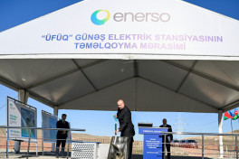 President Ilham Aliyev laid foundation stone for “Shams” and “Ufug” Solar Power Plants in Shahvalli village of Jabrayil district