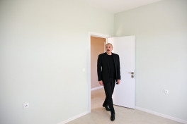 President Ilham Aliyev inspected progress of second phase of Aghali village and attended opening of Mammadbayli village in Zangilan district -PHOTO 