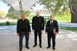 President Ilham Aliyev presented keys to apartments to residents of Horovlu village in Jabrayil district-UPDATED 