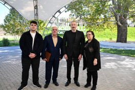 President Ilham Aliyev presented keys to apartments to residents of Horovlu village in Jabrayil district-UPDATED 