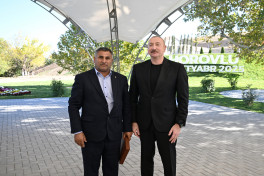 President Ilham Aliyev presented keys to apartments to residents of Horovlu village in Jabrayil district-UPDATED 