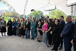 President Ilham Aliyev presented keys to apartments to residents of Horovlu village in Jabrayil district-UPDATED 