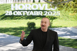 President Ilham Aliyev presented keys to apartments to residents of Horovlu village in Jabrayil district-UPDATED 