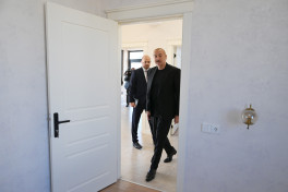 President Ilham Aliyev participated in opening of first phase of Horovlu village in Jabrayil district