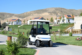 President Ilham Aliyev participated in opening of first phase of Horovlu village in Jabrayil district