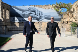 President Ilham Aliyev participated in opening of first phase of Horovlu village in Jabrayil district