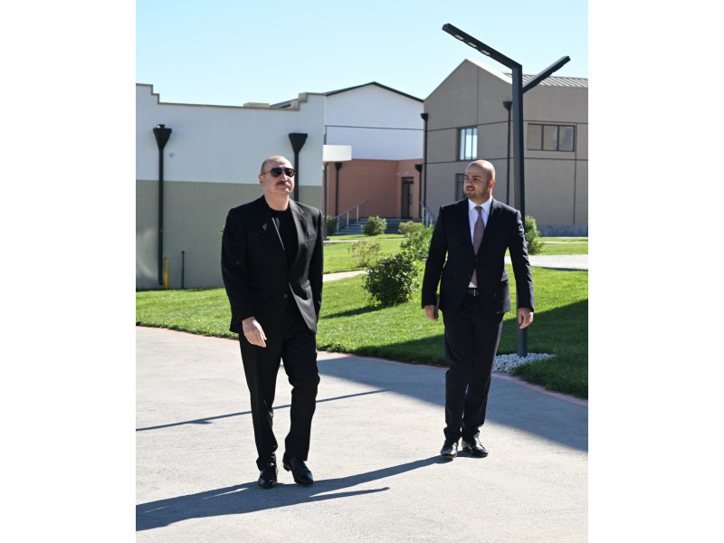 President Ilham Aliyev participated in opening of first phase of Horovlu village in Jabrayil district