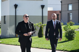President Ilham Aliyev participated in opening of first phase of Horovlu village in Jabrayil district