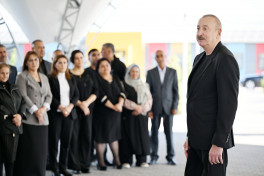 President Ilham Aliyev presented keys to apartments to residents of Mammadbayli and Aghali villages in Zangilan-UPDATED 
