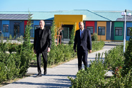 President Ilham Aliyev presented keys to apartments to residents of Mammadbayli and Aghali villages in Zangilan-UPDATED 
