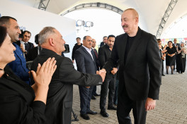 President Ilham Aliyev presented keys to apartments to residents of Mammadbayli and Aghali villages in Zangilan-UPDATED 