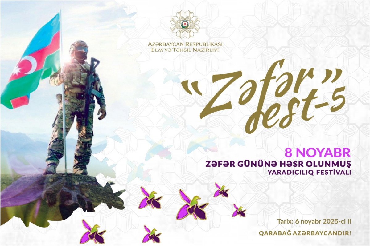 “ZaferFest-5” creativity festival to be held in Baku on November 6