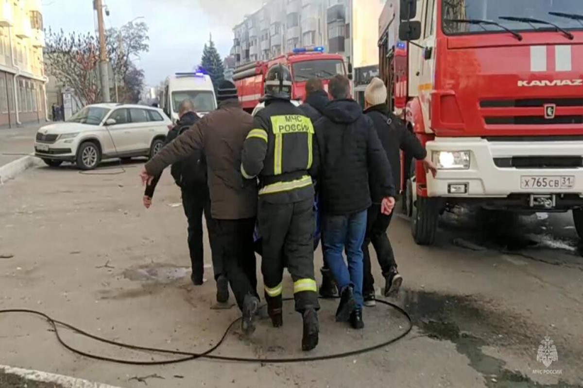 One killed, three injured in drone attack on Shebekino near Ukrainian border