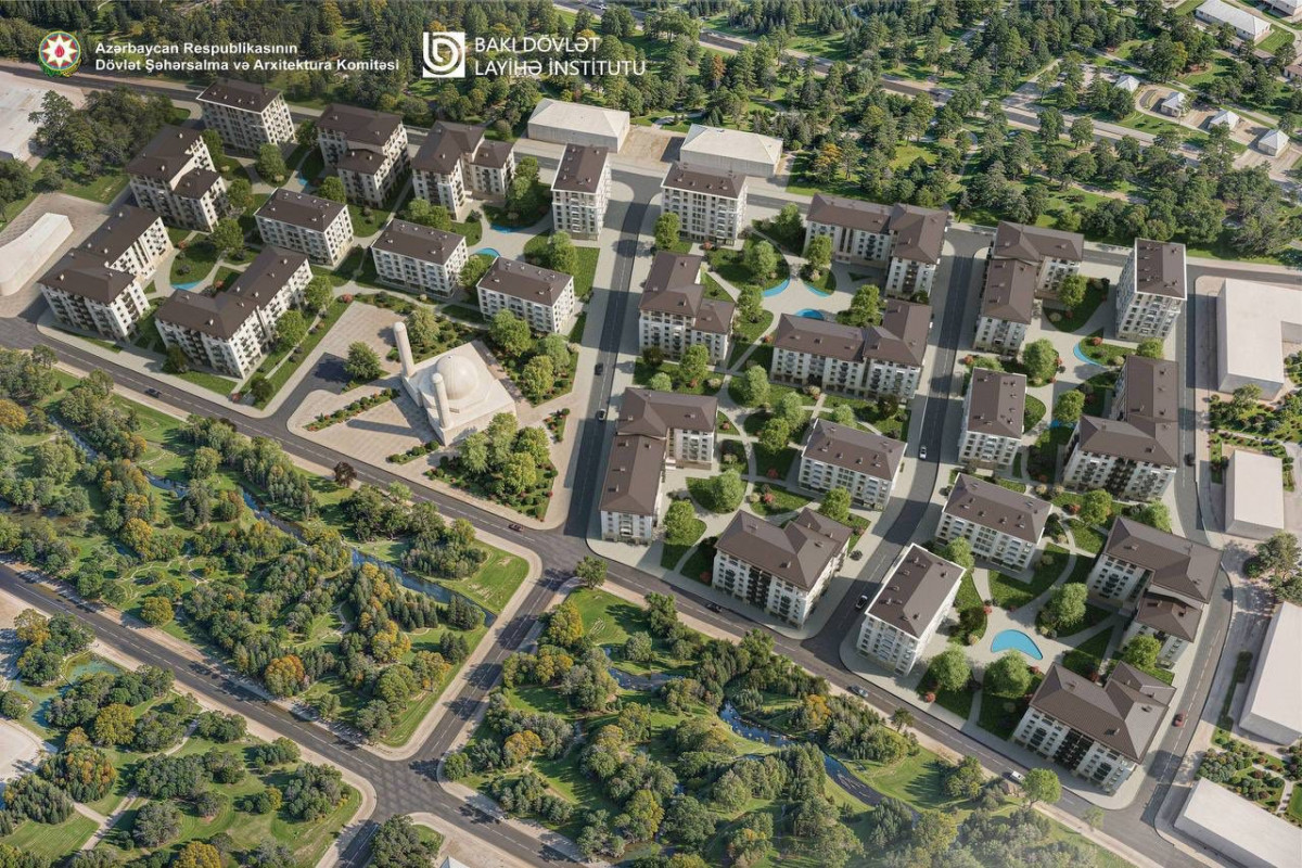 Projects of the 2nd and 3rd residential complexes to be built in Jabrayil unveiled