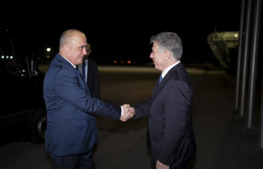 Chairman of Chamber of Representatives of Supreme Assembly of Tajikistan arrives in Azerbaijan on a visit