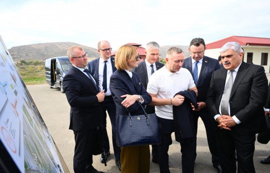 Azerbaijan and Belarus to establish agrarian township in Aghdam’s Gyzyl Kengerli village -PHOTO 