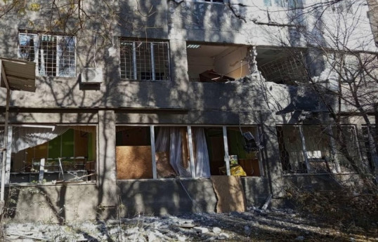 Russian strike on children’s hospital in Kherson injures several, including kids