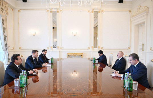 President Ilham Aliyev received President of Senate of Romania
