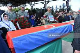 Remains of 4 soldiers missing since First Karabakh War laid to rest in Baku -PHOTO 