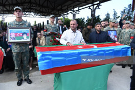 Remains of 4 soldiers missing since First Karabakh War laid to rest in Baku -PHOTO 