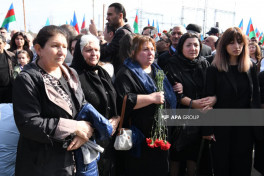 Remains of 4 soldiers missing since First Karabakh War laid to rest in Baku -PHOTO 