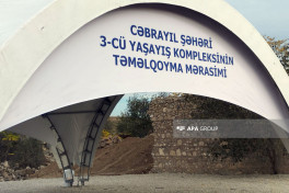 Second residential complex to be built in the city of Jabrayil will consist of 48 buildings
