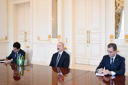 President Ilham Aliyev received President of Senate of Romania