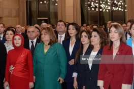 Solemn ceremony dedicated to 102nd anniversary of founding of the Republic of Türkiye is being held in Baku-PHOTO 