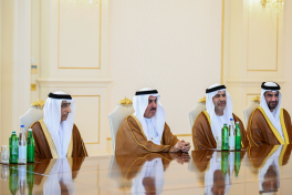 President Ilham Aliyev received Speaker of Federal National Council of United Arab Emirates