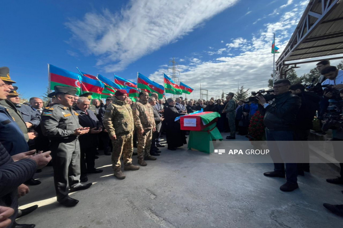 Remains of First Karabakh War martyr Elchin Guliyev returned to his family -PHOTO 