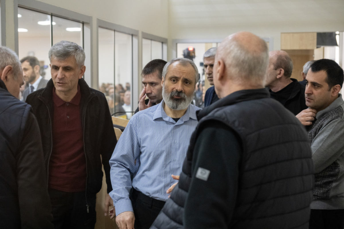 Document related to simultaneous killing of eight Azerbaijani captives and hostages examined during trial of Armenian citizens