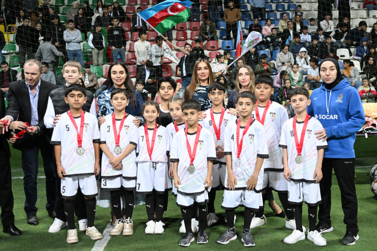 Mini-football tournament held among orphanage teams on Leyla Aliyeva’s initiative