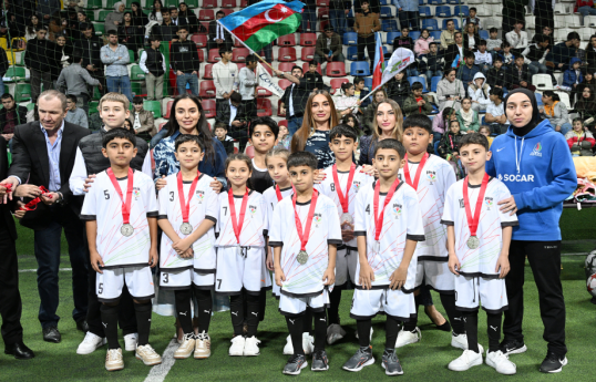 Mini-football tournament held among orphanage teams on Leyla Aliyeva’s initiative