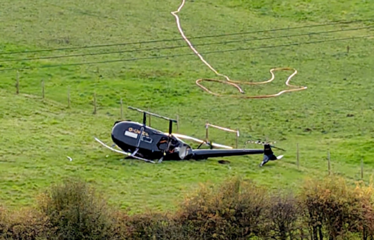 Police confirm man dead and three injured after Doncaster helicopter crash