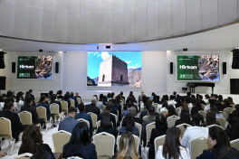 Leyla Aliyeva participates in presentation of "Hirkan" documentary