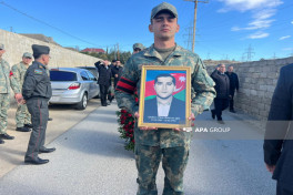 Remains of First Karabakh War martyr Elchin Guliyev returned to his family -PHOTO 