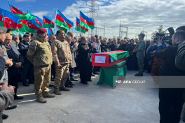 Remains of First Karabakh War martyr Elchin Guliyev returned to his family -PHOTO 