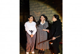 Leyla Aliyeva visits participant of "Young Beekeeper" project in Gabala district