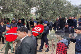 Remains of First Karabakh War martyr Jamil Rahimov laid to rest in Shirvan -PHOTO 