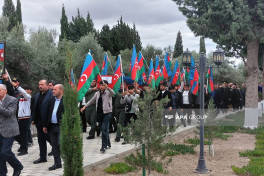 Remains of First Karabakh War martyr Jamil Rahimov laid to rest in Shirvan -PHOTO 
