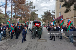 Remains of First Karabakh War martyr Jamil Rahimov laid to rest in Shirvan -PHOTO 
