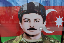 Remains of First Karabakh War martyr Jamil Rahimov laid to rest in Shirvan -PHOTO 