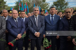 Remains of martyr Aydin Nuriyev missing since First Karabakh War laid to rest in Goychay -PHOTO 