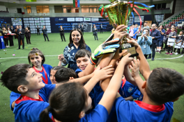 Mini-football tournament held among orphanage teams on Leyla Aliyeva’s initiative