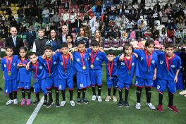 Mini-football tournament held among orphanage teams on Leyla Aliyeva’s initiative