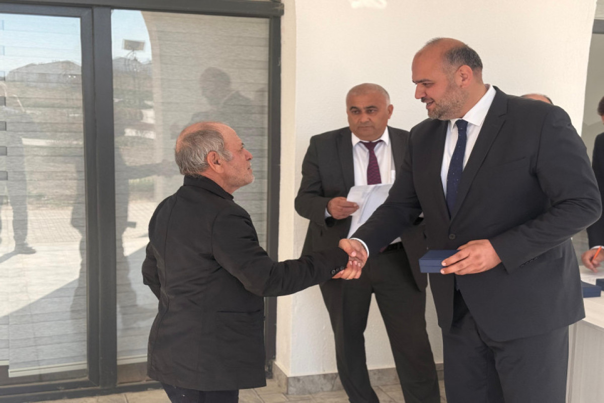 Azerbaijan relocates another group of former IDPs to Aghdam’s Khydyrly village, families receive house keys-UPDATED 