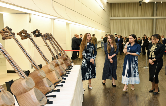 Presentation of musical instruments acquired with support from Heydar Aliyev Foundation held