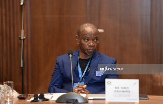 Nibizi Jean-Marie, founder and executive director of the Organization for Integration, Neighborhood and Equality from Burundi, and an expert on the peaceful resolution of conflicts